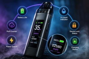 Vapes With Screens: Features, Displays & More