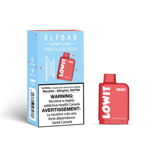 Elf Bar Lowit 5500 Puff Prefilled Pod - 10ct