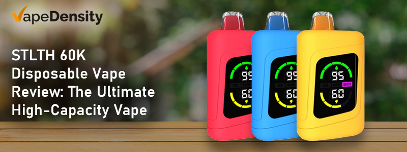 STLTH 60K Disposable Vape Review: The Ultimate High-Capacity Vape for Canadians 