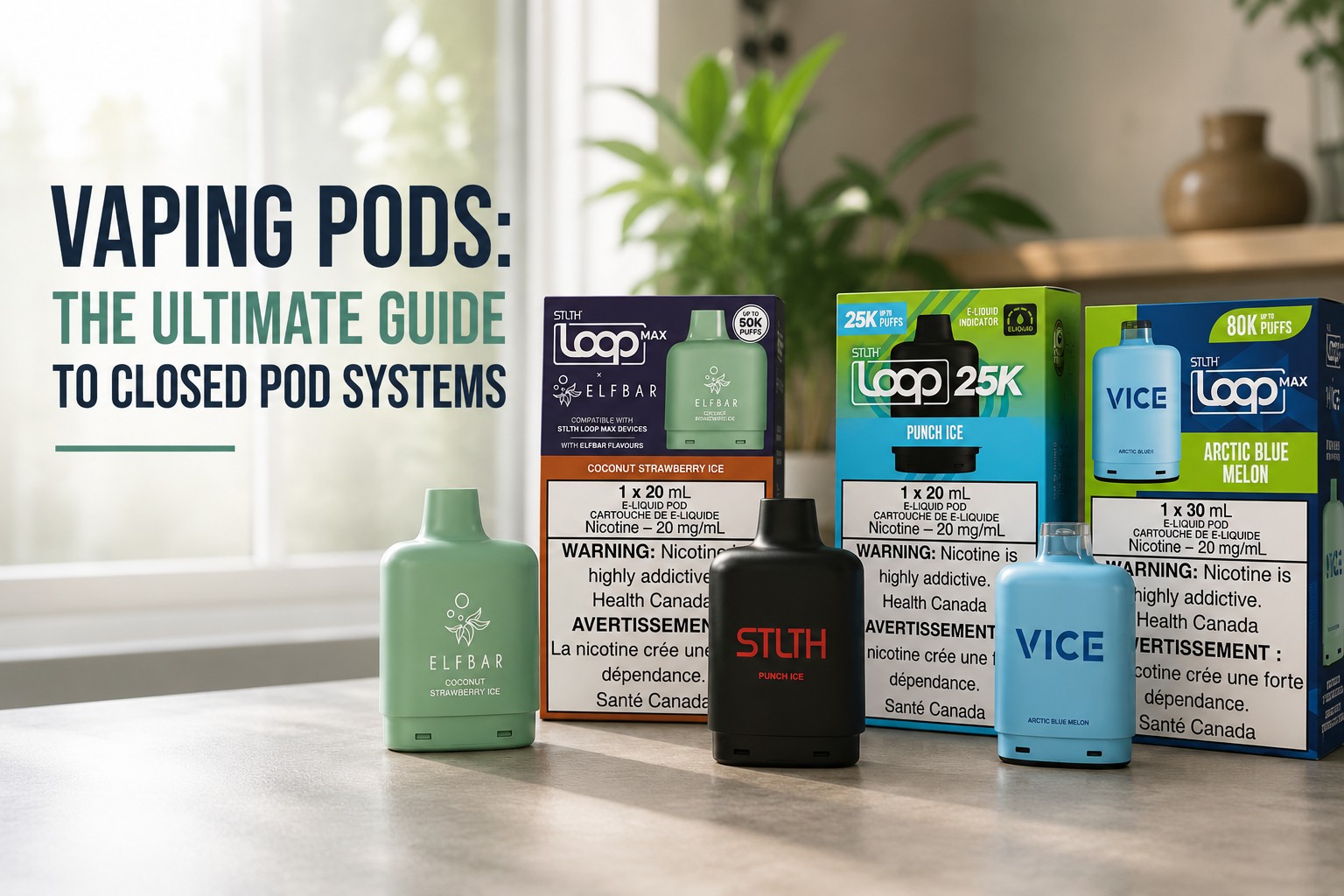 Vaping Pods: The Ultimate Guide to Closed Pod Systems