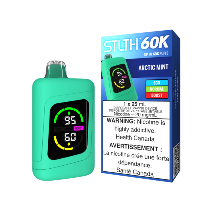STLTH 60K Disposable Vape Arctic Mint